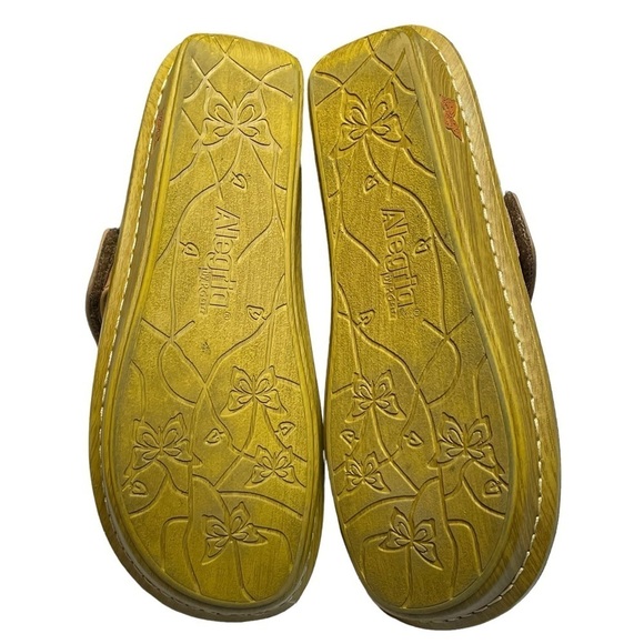 Alegria Vanessa Chrysalis Cognac Boho Embroidered Sandals - Alegria Sz 39 = US 9 - Picture 8 of 16